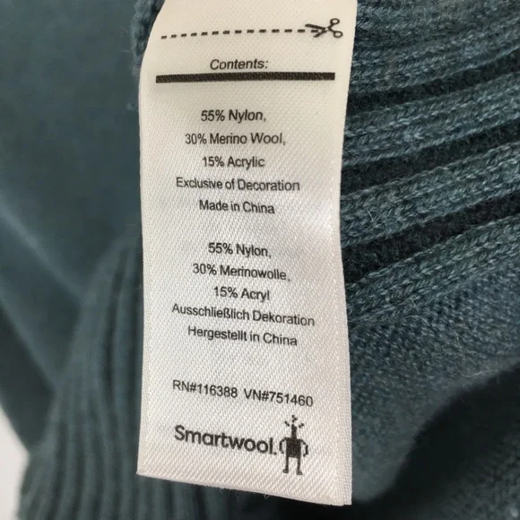 Smartwool Ripple Creek Wool Tunic Sweater Blue Women’s Size Small Top - Picture 9 of 14